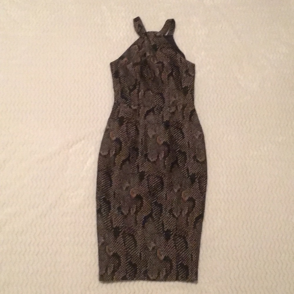 Size 2 snake print dress